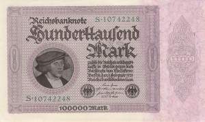 100000 Mark 1923